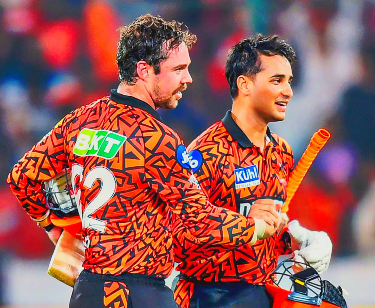 pavan_319's tweet photo. Idu SRH’ya Hosa Adhyaya🔥 
#TravisHead #AbhishekSharma #SRH https://t.co/1NEuy2xva1