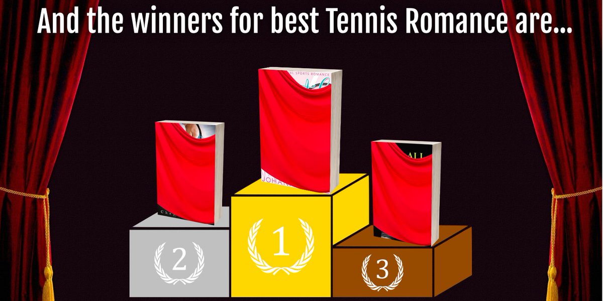 The Best Sapphic Tennis Romance winners are in! Congratulations to @RachelSpangler @Iamcheyenneblue @JohanaGavez Click to find out the top 3 Sapphic Tennis Books: bit.ly/3UAnFZ6 #SapphicBooks