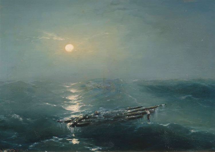 Sea at night
Ivan Aivazovsky
•Original Title: Море ночью
•Style: Romanticism
•Genre: marina