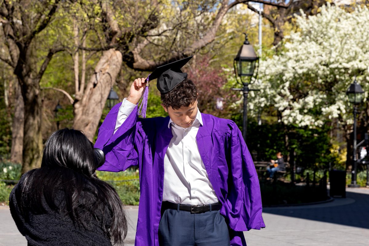 🎓 #NYU2024, it's your time to shine! Grad week checklist: 🔗 Bookmark nyu.edu/commencement for all the details 📷 Tag @nyuniversity and use #NYU2024 for a chance to be featured 💜 Look for the @empirestatebldg lit in violet the evening of Thursday, May 16