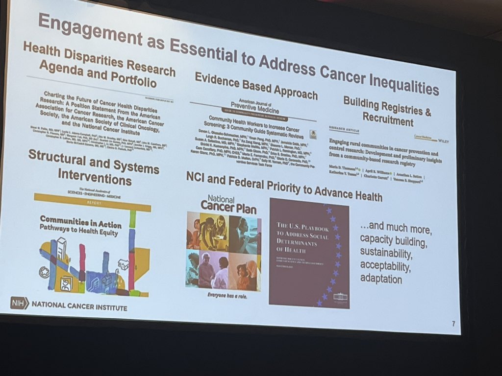 Dr. @AprilYOh at @socoeoutreach 2024 speaking on scientific outreach and engagement in cancer prevention and control research #socoe @NCICancerCtrl