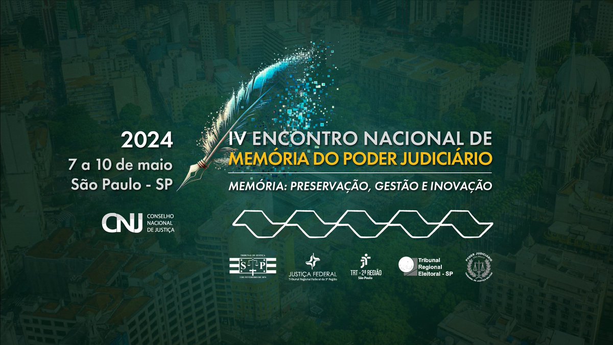 trf3_oficial's tweet photo. Tribunais paulistas sediam IV Encontro Nacional de Memória do Poder Judiciário 
https://t.co/UODYEhpphK https://t.co/SeGLdTmB4O