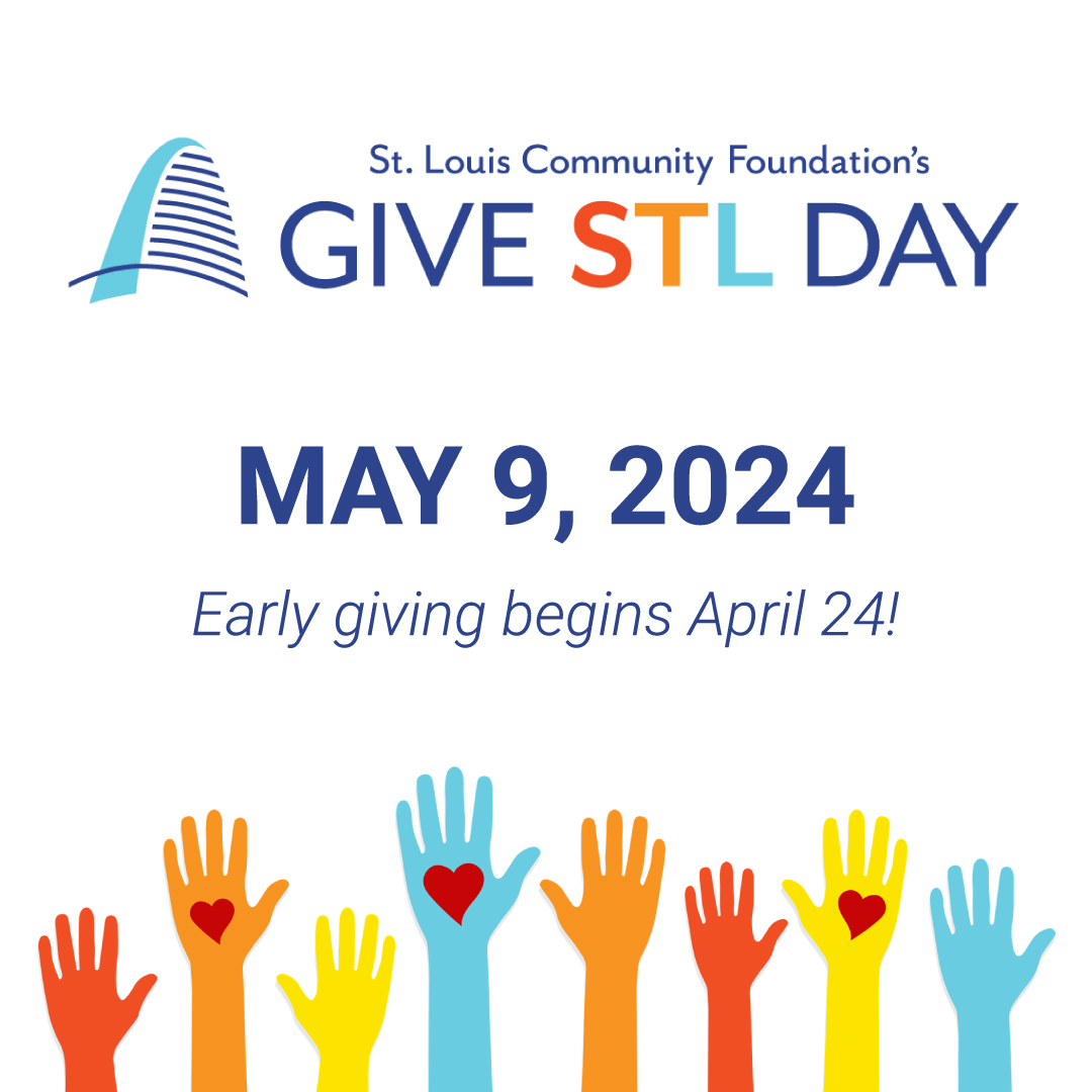 Tomorrow is #GiveSTLDay! This is an amazing day where the STL community comes together to support the incredible nonprofits that serve our community. Join in and make a donation (you can even donate early)! Thank you for supporting STL nonprofits! givestlday.org/organization/E…