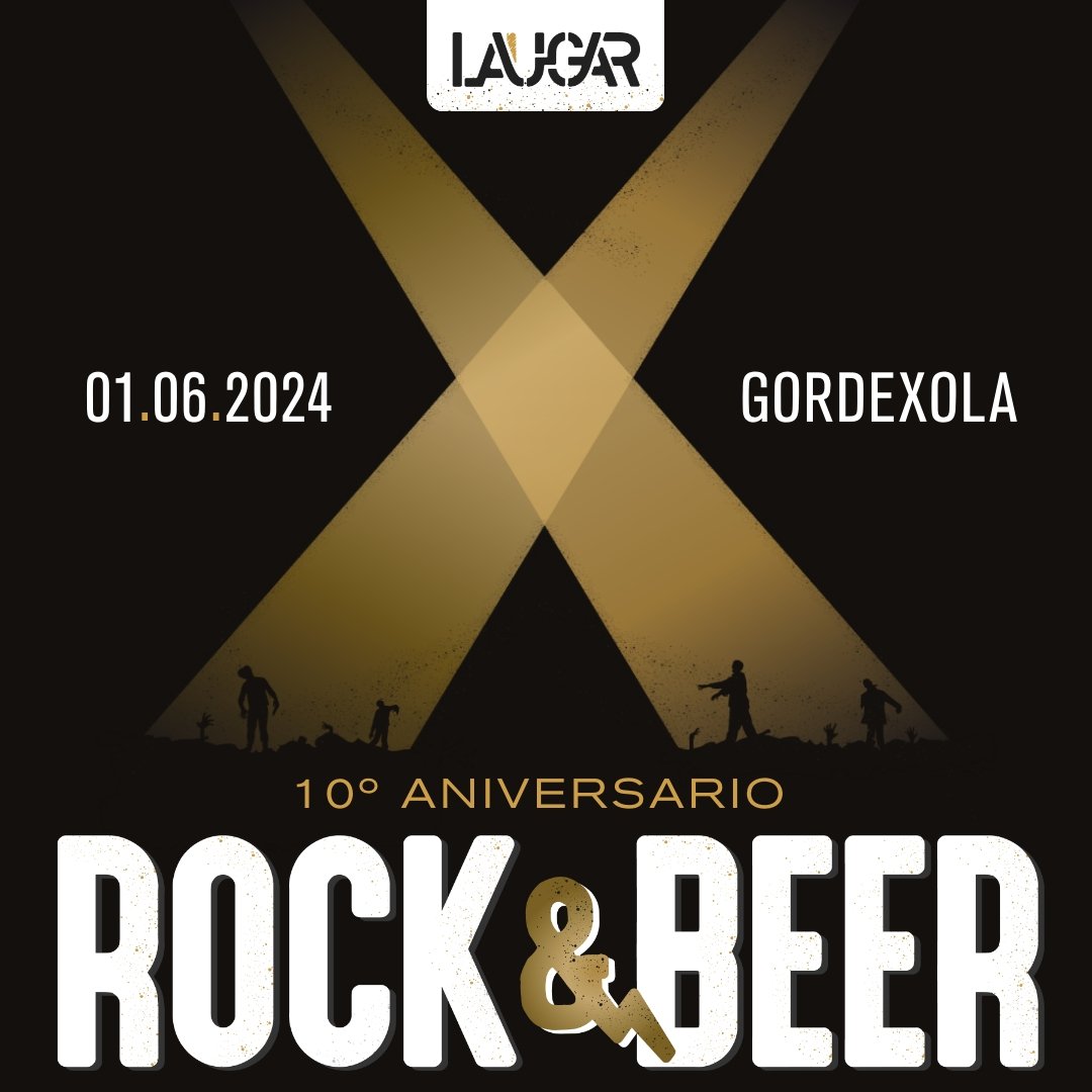 10 años ya...La ocasión lo merecerá. Bienvenidos al evento planetario por antonomasia!! #rockandbeer #rockandbeerXaniversario