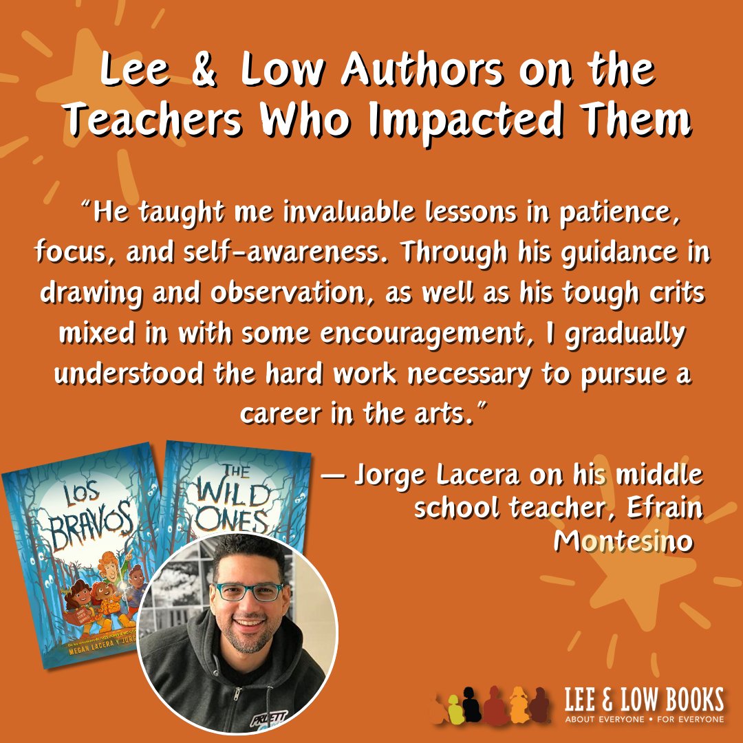 🍎It's #TeacherAppreciationWeek! To celebrate, a few Lee & Low authors chatted with @sljournal about educators that have had an impact on their lives. 📚Check out the full article: slj.com/story/Teacher-…