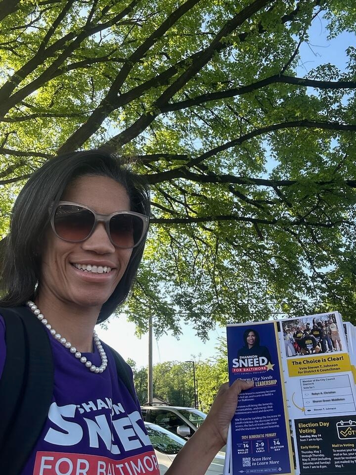 Hey, Team Sneed! It's a beautiful day to go EARLY VOTE! Voting locations are open until 8 PM tonight! Don't forget that tomorrow is the FINAL DAY of Early Voting. Locations will be open from 7 AM to 8 PM tomorrow. Find out your nearest location today!
boe.baltimorecity.gov/voting-centers