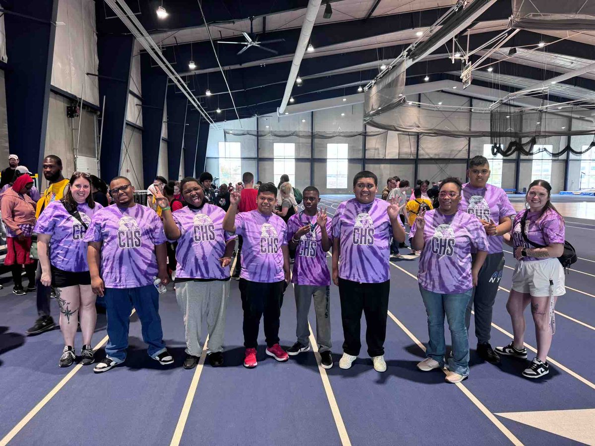 OPSCentralHigh's tweet photo. Eagles participated in the Sports Classic at College of Saint Mary’s today! 💜🦅#EaglesShowUp #CHSDowntownProud https://t.co/vA2c6vAlrs