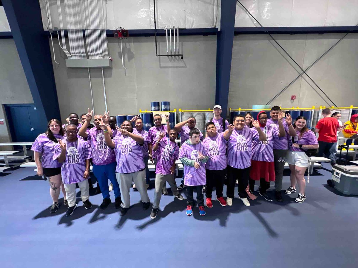 OPSCentralHigh's tweet photo. Eagles participated in the Sports Classic at College of Saint Mary’s today! 💜🦅#EaglesShowUp #CHSDowntownProud https://t.co/vA2c6vAlrs