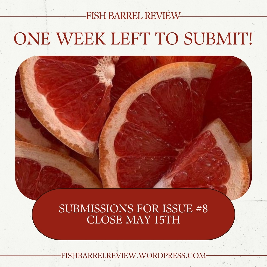 our submissions for issue 8 are open for 1 more week! send us your poetry, prose, and visual art before May 15th💌🍓‼️