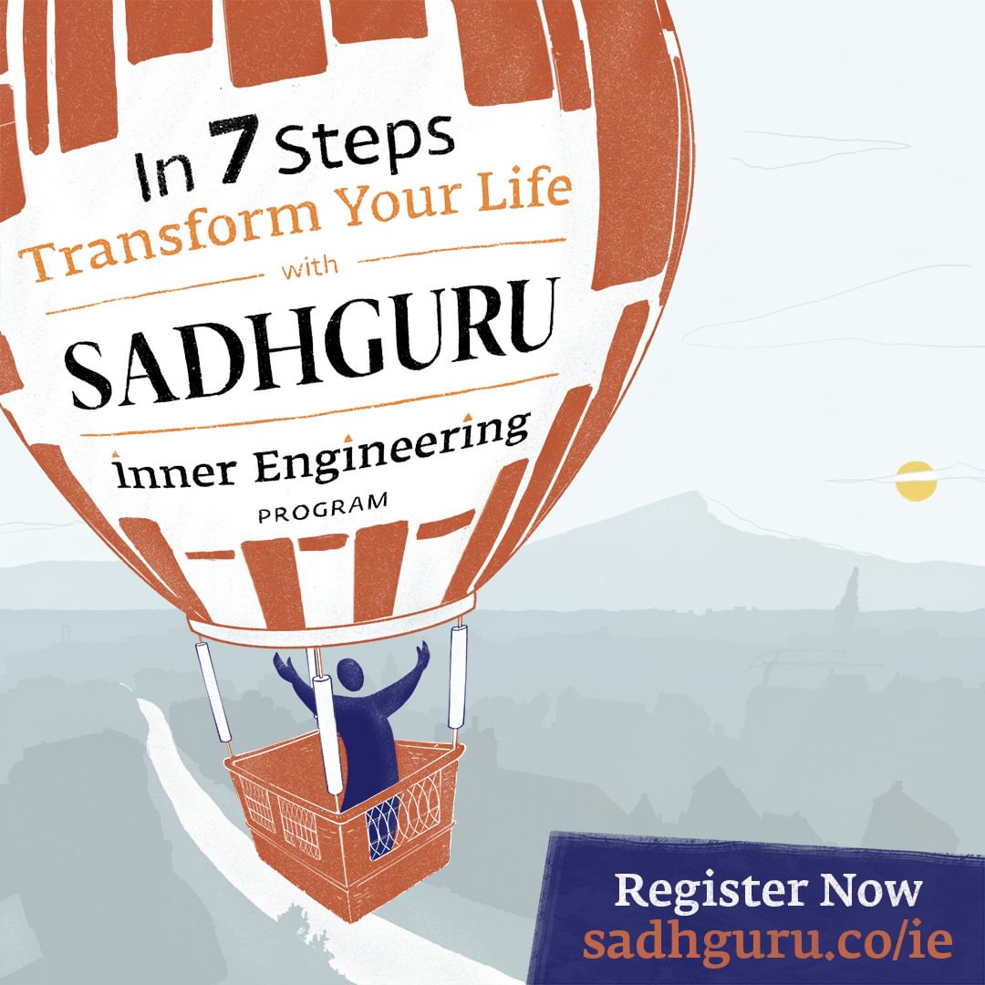 There are Tools to Engineer yourself to stop the mental muddle. Take a few steps towards your wellbeing with Inner Engineering #InnerEngineering 
#7StepsWithSadhguru
#transformyourlifewithsadhguru