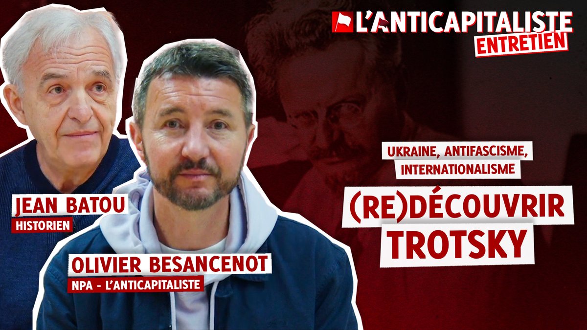 🔴 À VOIR SUR NOTRE CHAÎNE
@olbesancenot et Jean Batou : Ukraine, antifascisme et internationalisme : (re)découvrir Trotsky
👉 youtu.be/Y-OPpZNI1Dk