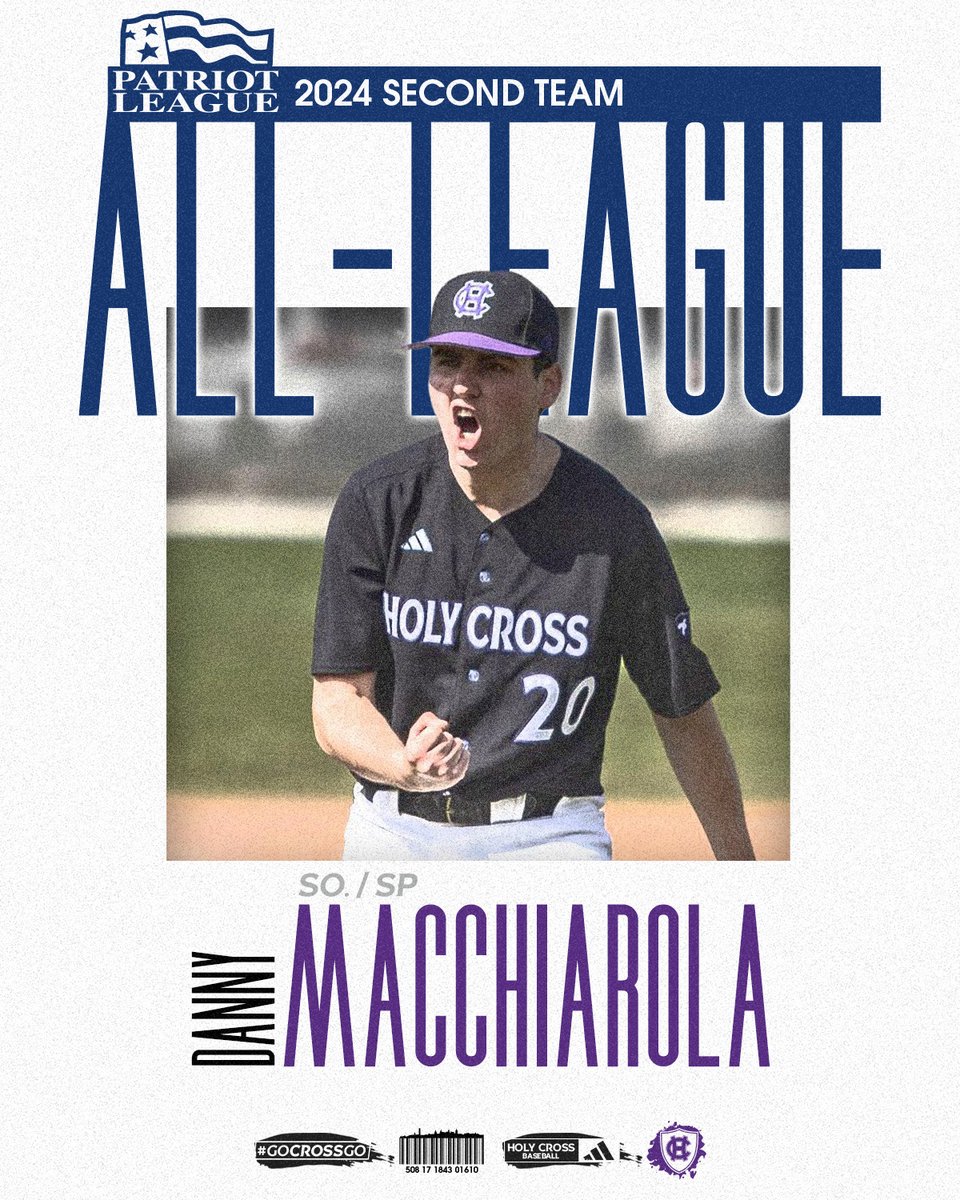 Starter <a href="/dannymacchiaro2/">Danny Macchiarola</a> also picked up All-League honors! 

#GoCrossGo
