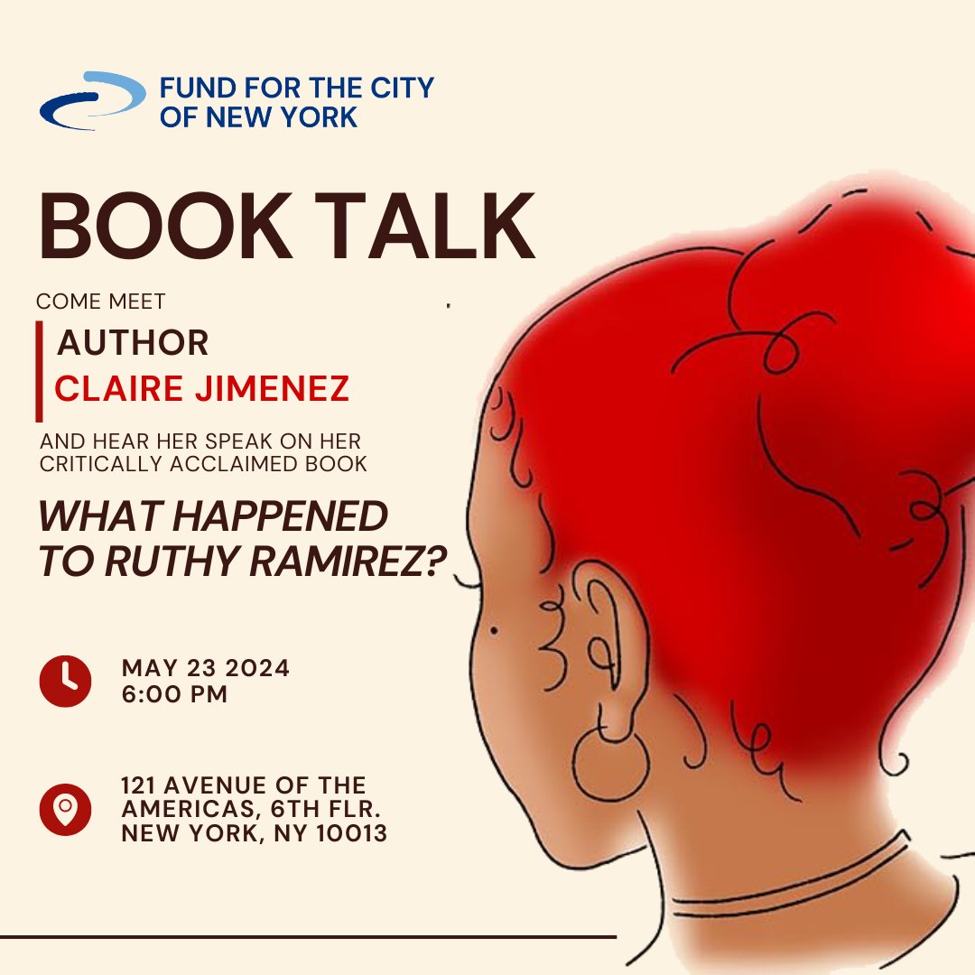 "What Happened to Ruthy Ramirez" explores the shadows of generational violence with raw honesty. Join our discussion on how stories can shine a light on difficult truths with Claire Jimenez on May 23rd: fcny.org/may-23-2024-bo…