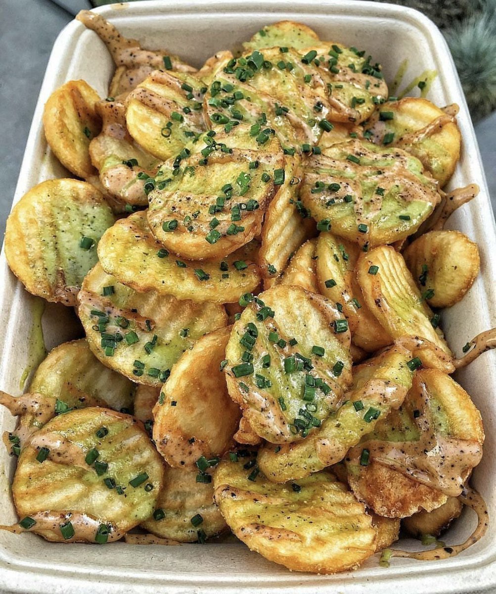 Garlic butter potato fries 🍟🥔 🧈 🧄