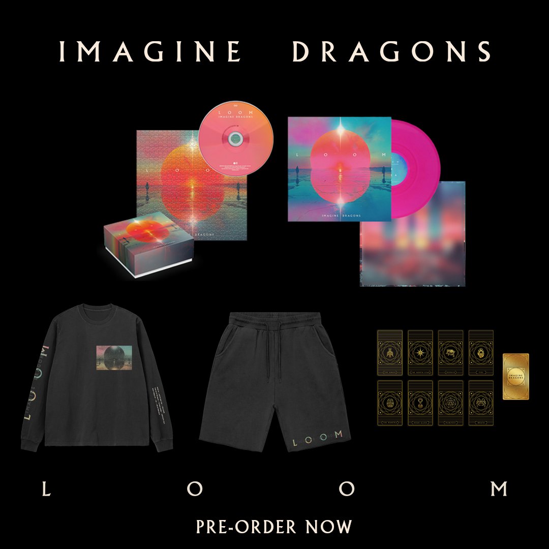 pre-order the new LOOM puzzle vinyl & boxset along with an all new merch collection now: imaginedragons.lnk.to/loomstore
