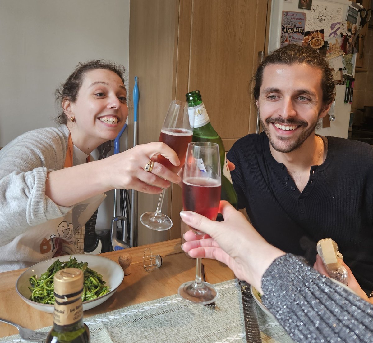Rebecca Ferrier (@rmlferrier) on Twitter photo Honestly, being sat in your mate's kitchen while he wins a big prize and you're trying not to breathe TOO LOUDLY as he reads his winning story LIVE is an experience! Congratulations <a href="/JacquesTsiantar/">Jacques Tsiantar (he/him)</a>! We're all so proud! Honestly, being sat in your mate's kitchen while he wins a big prize and you're trying not to breathe TOO LOUDLY as he reads his winning story LIVE is an experience! Congratulations <a href="/JacquesTsiantar/">Jacques Tsiantar (he/him)</a>! We're all so proud!