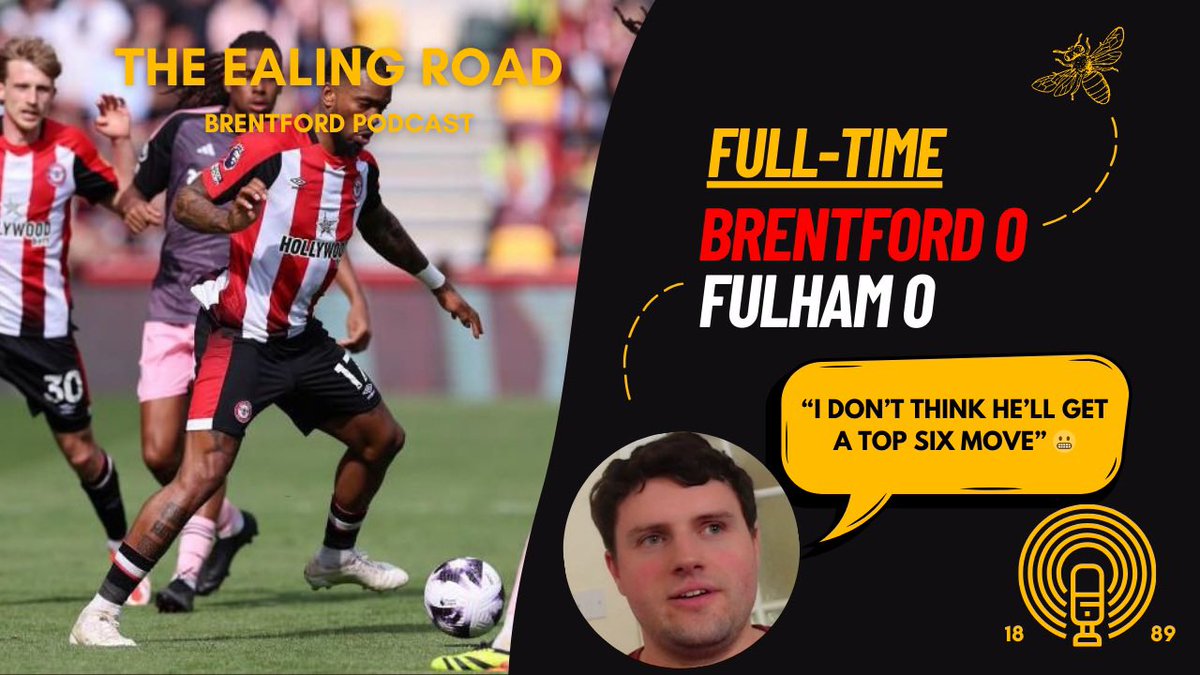 🚨 NEW EPISODE 🚨

Derby day disappointment but plenty to talk about… ⬇️

🏖️ Players on holiday
🇩🇰 Mikkel Damsgaard shines
😬 Anti-Toney chants
🌅 Last away of the season

OUT NOW ON ALL PLATFORMS! 📺🎙️

#BrentfordFC #PremierLeague #BREFUL