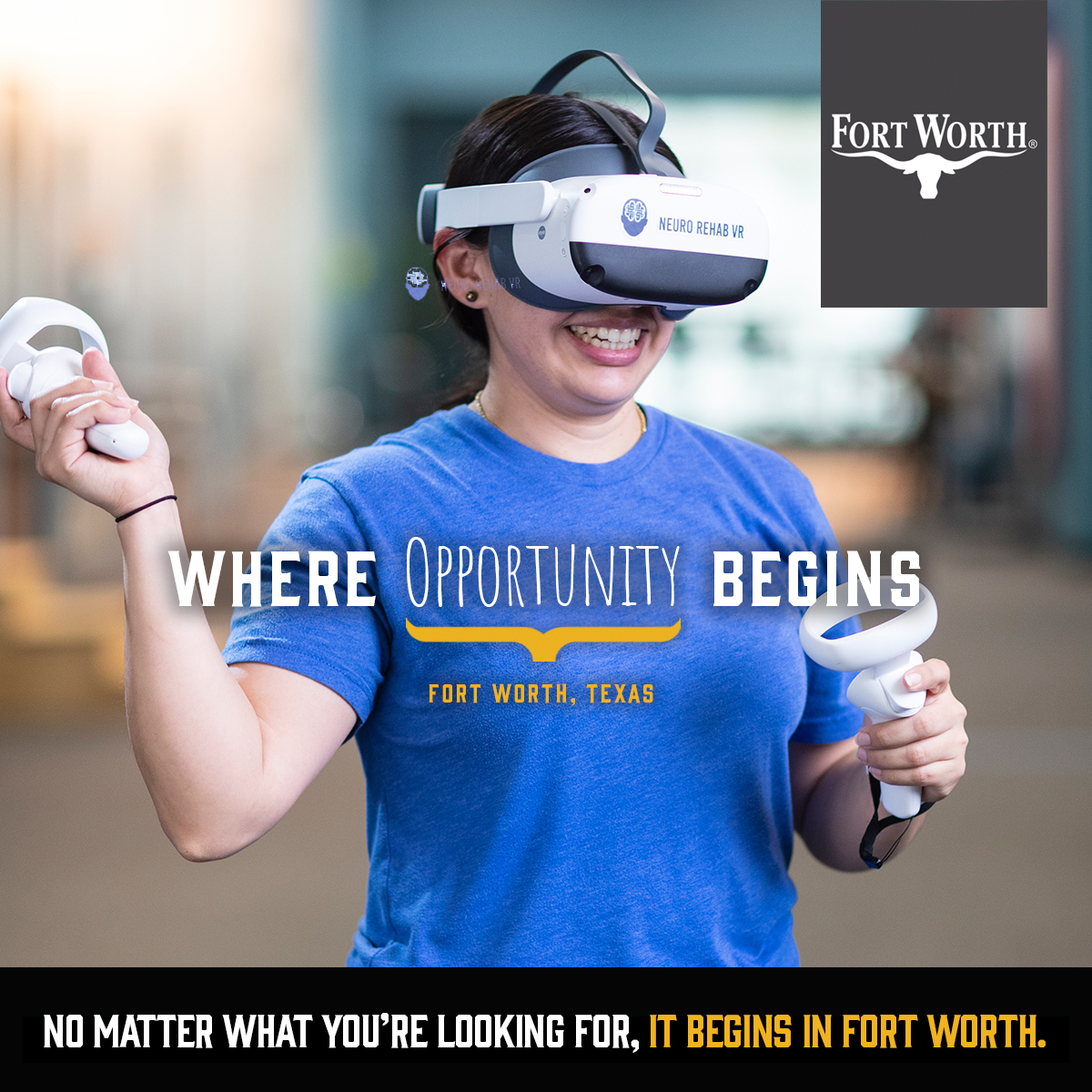 Encouraging #entrepreneurship is another part of economic development in #FortWorth! #EconDevWeek Our city's entrepreneurial support organizations do an outstanding job connecting and supporting entrepreneurs like @NeuroRehabVR at all stages of their journey. #ItBeginsInFW