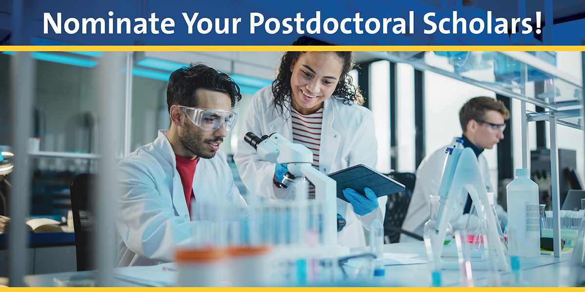 Does your department have an outstanding #GradStudent or #postdoc who's a leader in #mentoring, #diversity, or #ResearchSafety? Nominate them for the ACS Graduate Student & Postdoctoral Scholars Recognition Program✨ 📅Nominations close June 30th! ow.ly/vuY650RzBL0