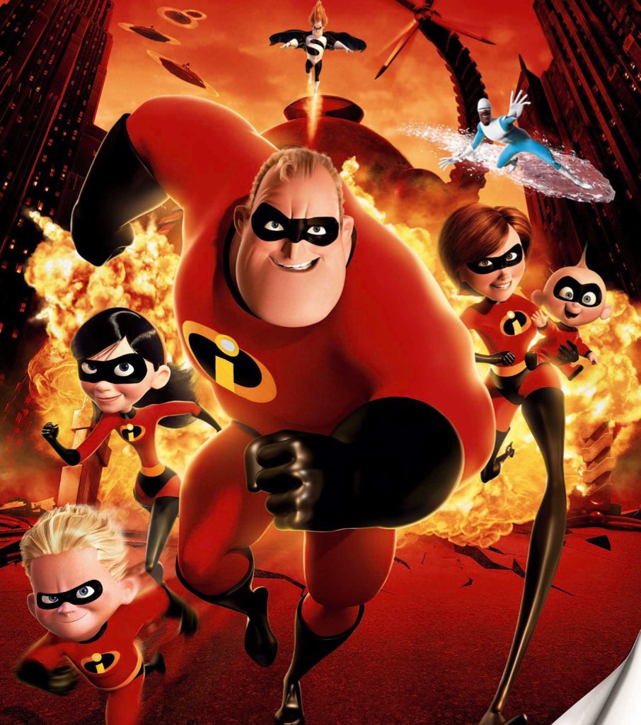 Incredible starter. The incredibles (2004) постер. брэд бёрд суперсемейка.