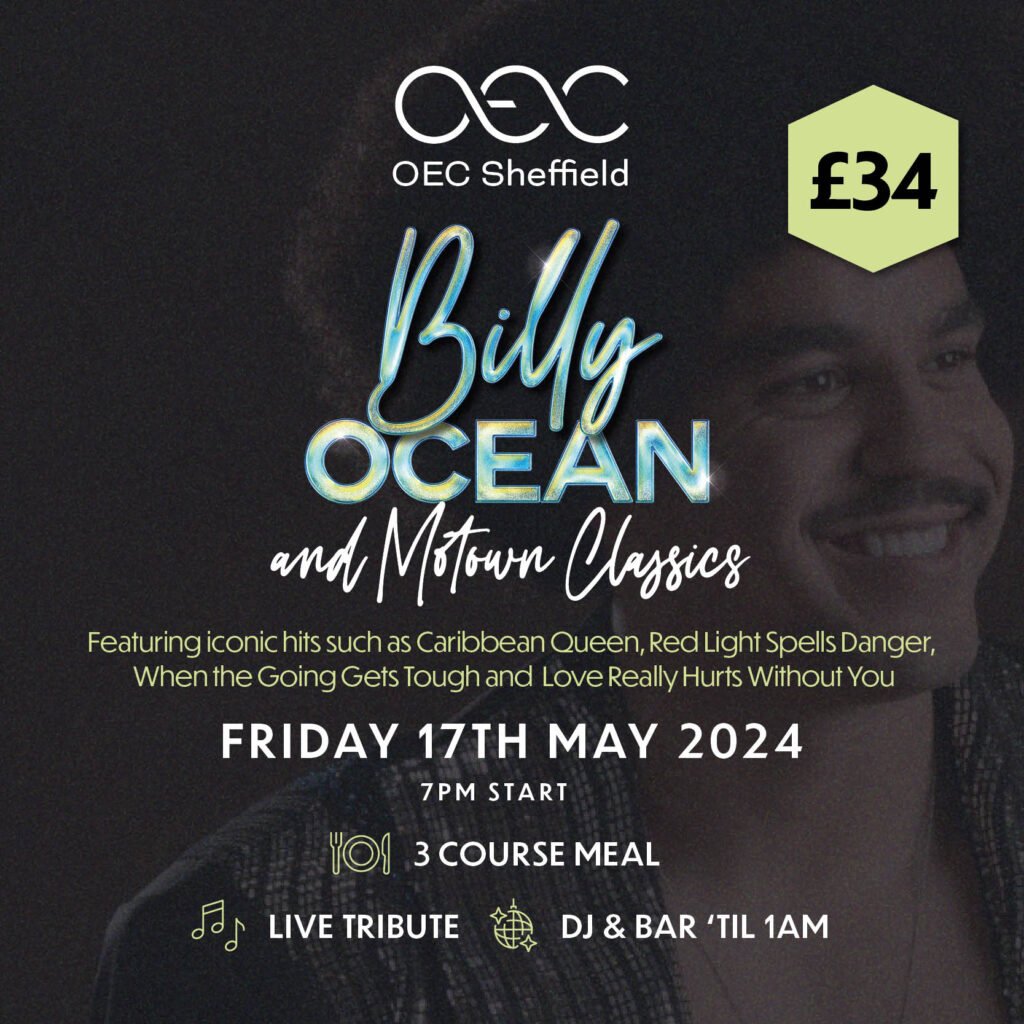 Have you snagged your tickets for our #BillyOcean & #Motown Classics party yet? 🎤 Secure your spot now and get ready to strut your stuff! 👇 tinyurl.com/a9m8hj8a #sheffield #sheffieldevents #billyocean #soul