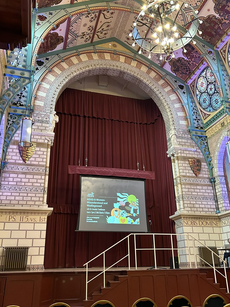 PC717Whitehead's tweet image. Attending a @SeedTalks event this evening on ADHD &amp;amp; Women: Misunderstood &amp;amp; Misdianosed with @DrAnnekaTomlinson. 

The Guildhall as a venue never fails to impress. 

#ADHD #Women #SpLDs #Understanding #ItMatters