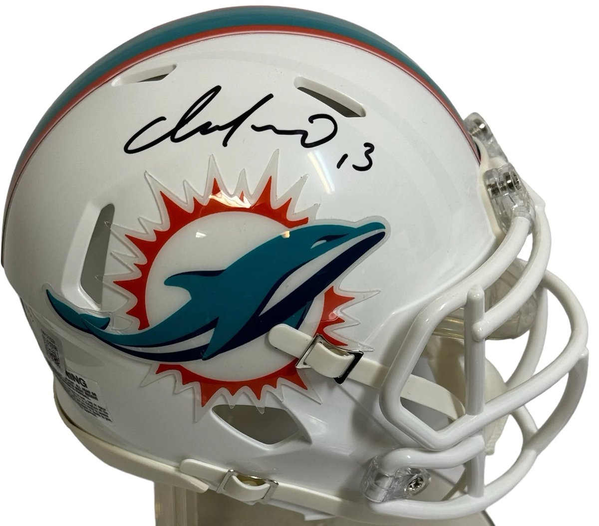 Dan Marino Autographed Miami Dolphins Speed Mini Helmet (Beckett): Vendor: hollywoodcollectibles
 Type: 
 Price: 378.99   
 
 Dan Marino Autographed Miami Dolphins Speed Mini… 📌 shrsl.com/4fuj5 📌 #CardConnoisseur #SportsHistory #CardShow #VintageCards #CardTrader