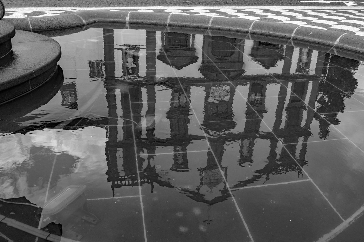 Funchal reflection #blackandwhitephoto #Leica #monochrome #water #Reflections