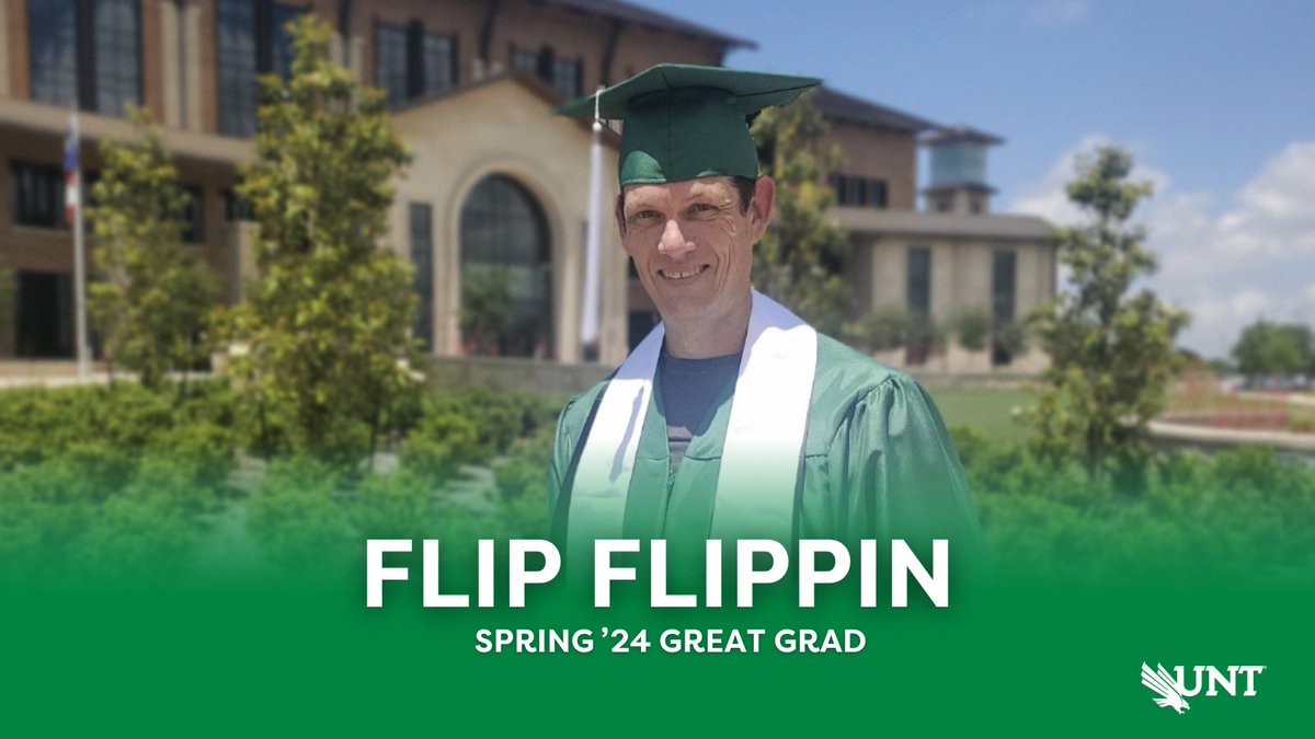 Flip Flippin, #UNTGreatGrad and College of Applied and Collaborative Studies student, achieved his decades-long dream of earning a degree while balancing fatherhood and operating Reviva, his coffee company.

Read more: bit.ly/3JSjsLv