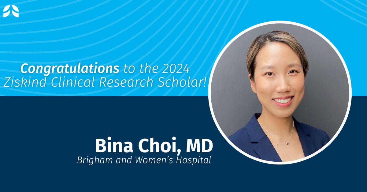 American Thoracic Society (ATS) (@atscommunity) on Twitter photo Congrats to the 2024 Ziskind Clinical Research Scholar Awardee, <a href="/binachoimd/">Bina Choi, MD</a>!💫Dr. Choi is a postdoctoral fellow in the Applied Chest Imaging Laboratory at <a href="/harvardmed/">Harvard Medical School</a> and an associate physician in the Division of Pulmonary and Critical Care Medicine at @brighamwomens. (1/2) Congrats to the 2024 Ziskind Clinical Research Scholar Awardee, <a href="/binachoimd/">Bina Choi, MD</a>!💫Dr. Choi is a postdoctoral fellow in the Applied Chest Imaging Laboratory at <a href="/harvardmed/">Harvard Medical School</a> and an associate physician in the Division of Pulmonary and Critical Care Medicine at @brighamwomens. (1/2)