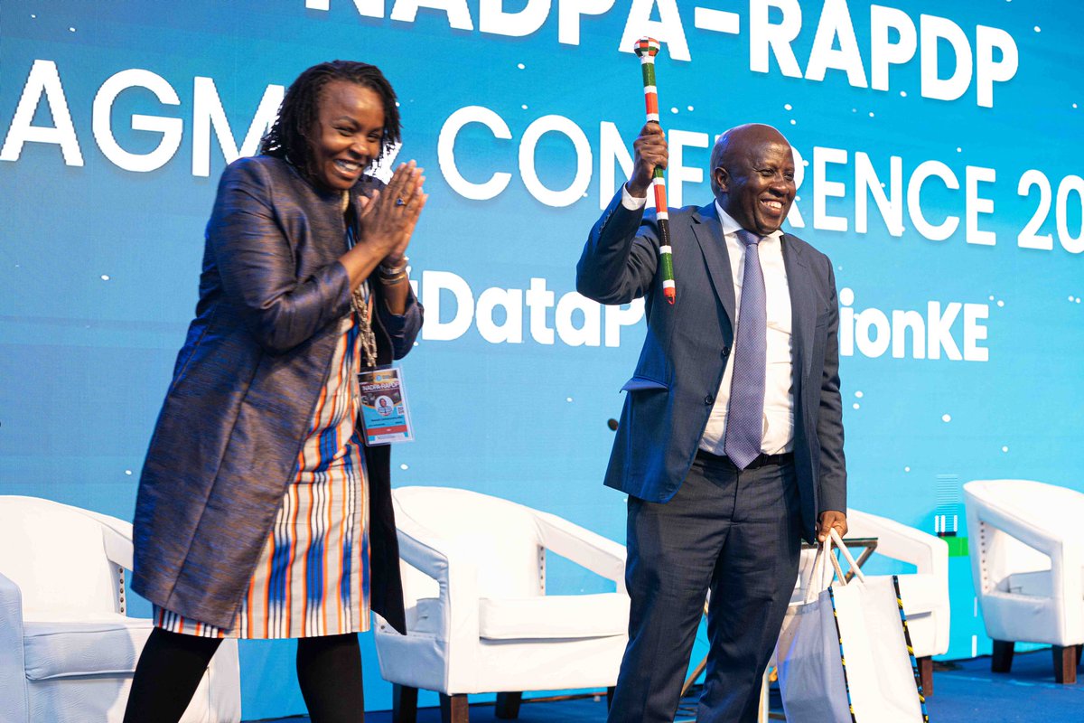 All Smiles as the 9th NADPA - RAPDP Conference came to a close at the Windsor Golf Hotel and Country Club in Nairobi. 🎉🎉👏🏾👏🏾👏🏾
Asante!
Thank You! 
Merci!
Obrigado!
شكرًا لك!

#NADPAConference24 
#DataProtectionKe