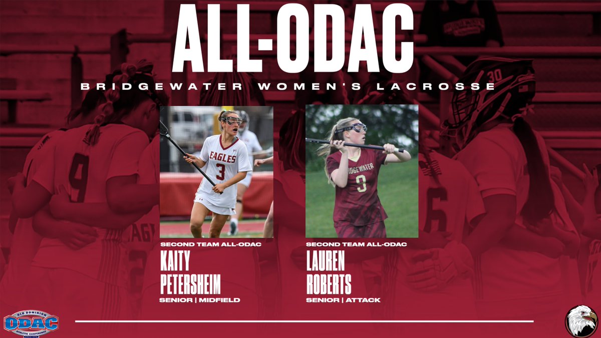 Two of the best get their recognition Kaity Petersheim and Lauren Roberts each repeat as Second Team All-ODAC selections for @BCEaglesWLax #BleedCrimson #GoForGold 🔗 tinyurl.com/4x46979j