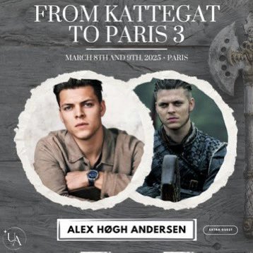 alexhoeghnews's tweet photo. •From Kattegat To Paris 3 
🗓️March 8th &amp; 9th 2025
📍Paris🇫🇷
Link to the tickets below👇 https://t.co/jDlylsVaR9