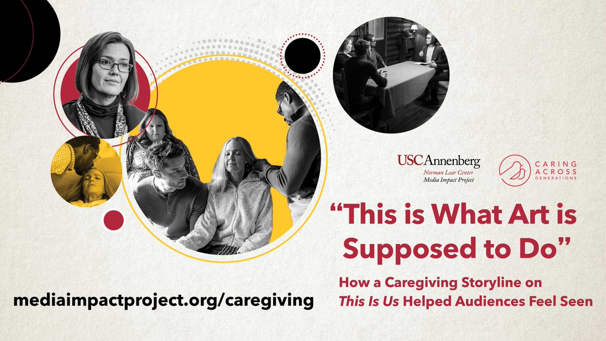 📺✨ The final season of @NBCThisisUs sparked a surge in care-related conversations on Twitter! Dive into the impact of the Pearson family's caregiving journey and its influence on real-life experiences in our latest research with @CaringAcrossGen. mediaimpactproject.org/caregiving