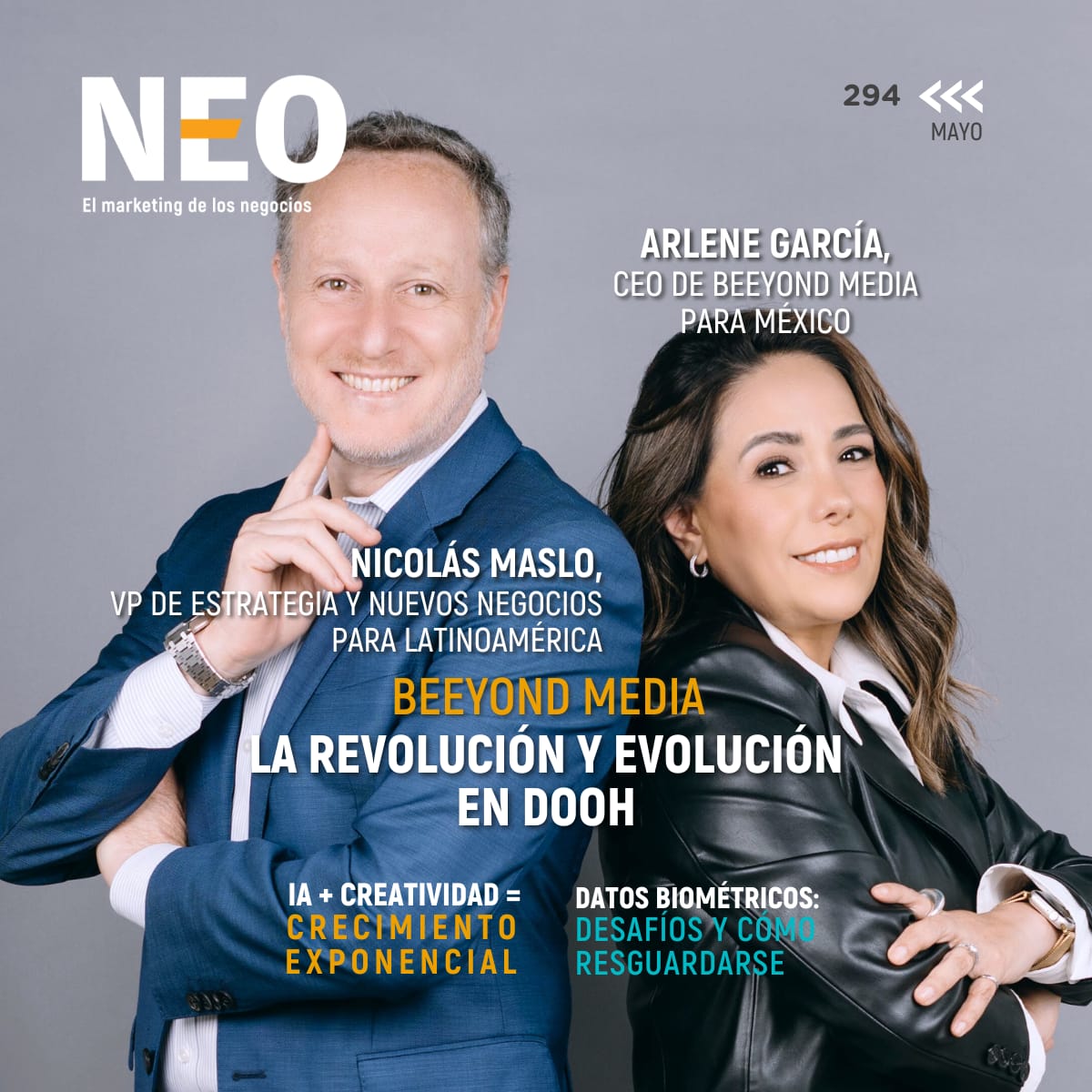 RevistaNeo's tweet image. ¡Disponible! Nuestra edición #294 correspondiente al mes de mayo.

En portada: @BeeyondMedia

Formato interactivo.
📊📰📱📈👨‍💻🎙️

Link de visualización y descarga gratuita: digital.revistaneo.com/view/932399871/

#HazMarketing #revistaNeo #beeyondmedia