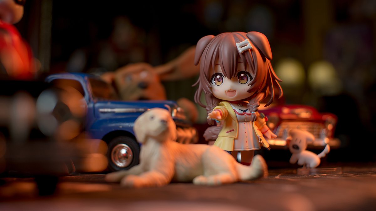 'Doggy's back in town!' #できたてころね #nendography #hololive #nendoroid #GSCfiguresIRL