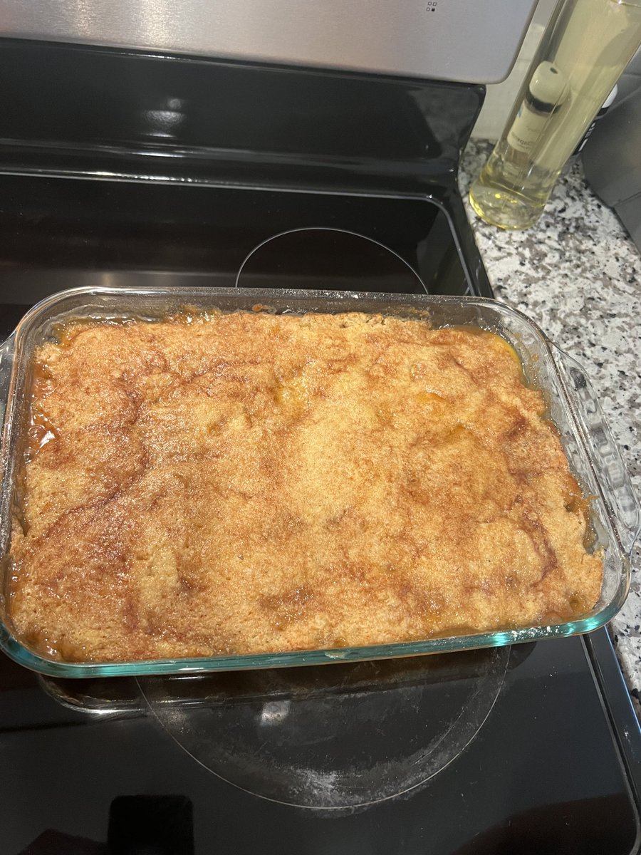 Peach Cobbler 🥰😫🙌🏽