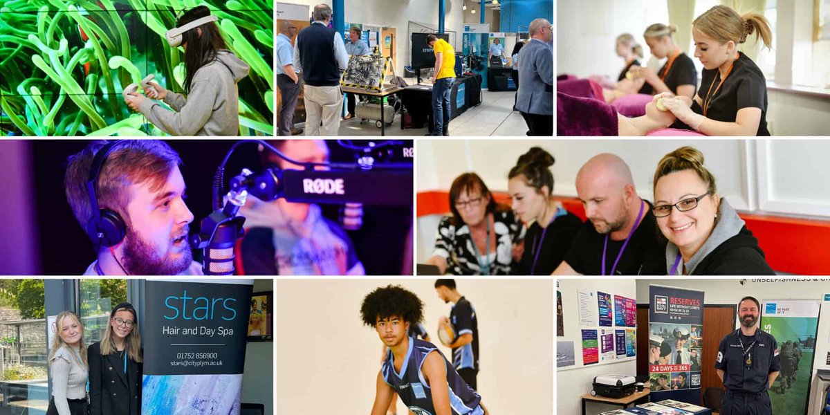 Upcoming event 📣 👉@cityplym Open Day 📆 Saturday 11 May 🕔 10am to 1pm 📍 Kings Road, Plymouth, PL1 5QG Join staff, students and employers to explore your options at Saturday's event. Full details 👉zurl.co/0Lqm #Skills4Plymouth
