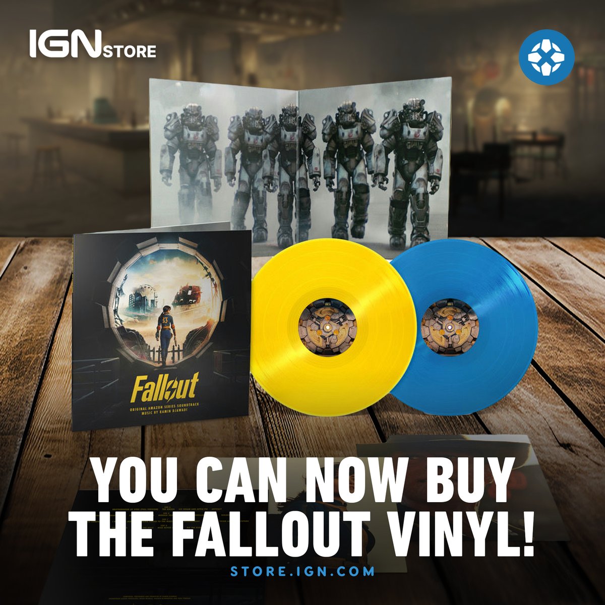 In Prime Video's Fallout show, Ramin Djawadi's echoing soundscapes and ominous orchestral flourishes create a dark, industrial backdrop to the post-apocalyptic series.

Get the Fallout vinyl on @IGNStore: bit.ly/4btB6kE