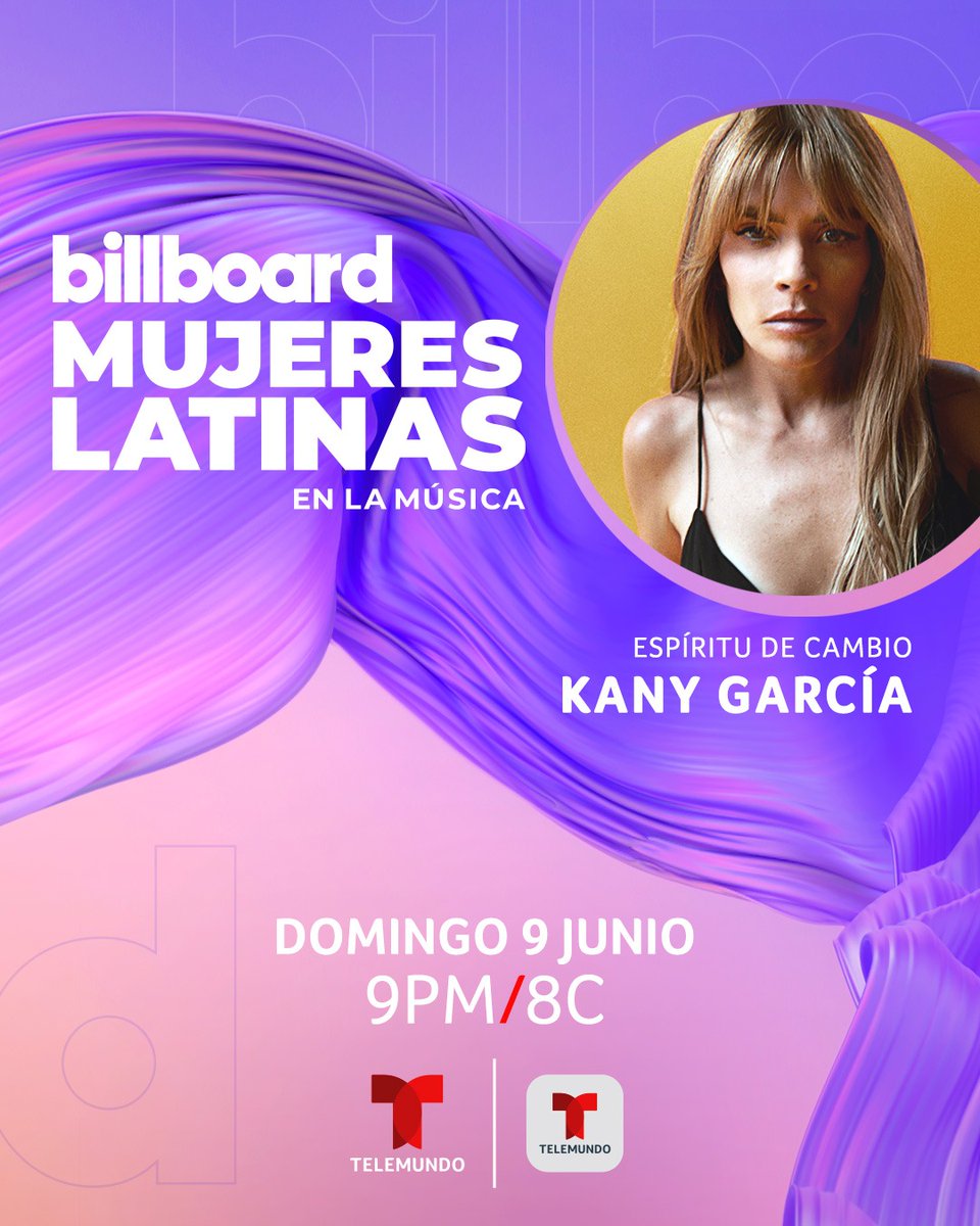 Kany García es una gran exponente de la música y de las mujeres latinas🏅 El Domingo 9 de junio a las 9PM/8C honraremos su gran aporte a nuestras raíces con su inigualable voz. ¡En una noche única llena de música donde las protagonistas serán las mujeres! #BBMujeresLatinas…