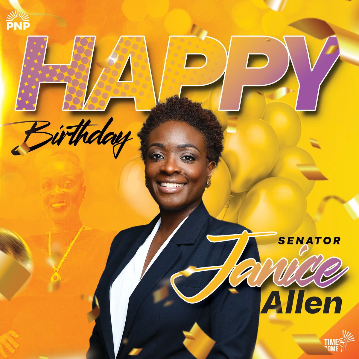 Team PNP wishes Senator Janice Allen, a Happy Birthday! We hope you have a wonderful day filled with love, laughter, and God’s blessings.