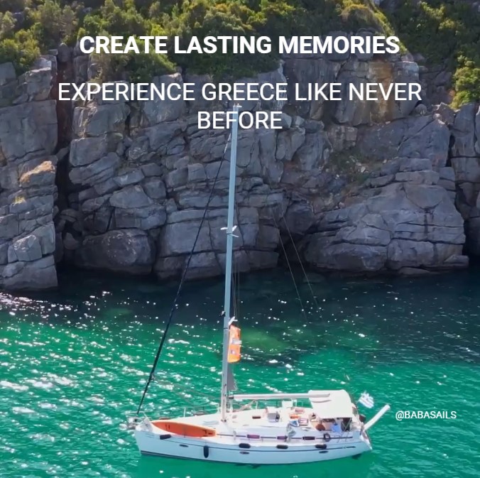 Experience Greece like never before  

⛵ babasails.eu
RSV: ☎️ +30 6934 854 854 ✉️ info@babasails.eu

#sail #halkidiki #visitgreece #babasails #sailing #greekislands #yacht #yachting #visithalkidiki