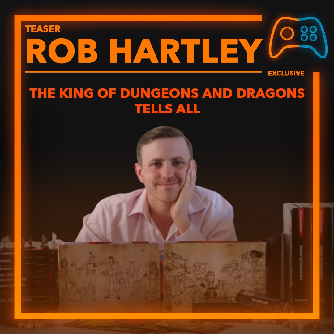 Countdown to our official launch!🚀
🎤 Get ready for our exciting interview by <a href="/JardineEwan/">Ewan Jardine</a> with #DnD content creator and member of <a href="/vivaladirt/">tiffany daffner</a>, Robert Hartley - Releasing soon! 👀✨

#gamingnews #trailblazer  #gaming
#contentcreator