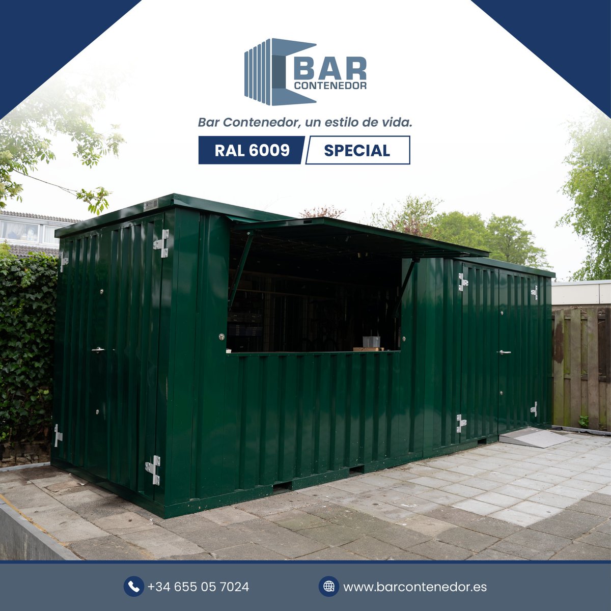 barcontenedor's tweet photo. Contenedores bar y almacenaje combinados, con paneles desmontables y variedad de colores para personalizar a tu gusto.
.
.
.
#contenedores #personalizacion #negocio #emprendimiento #ventacontainers #barcontenedor #almacenaje https://t.co/VJxZcopE0t