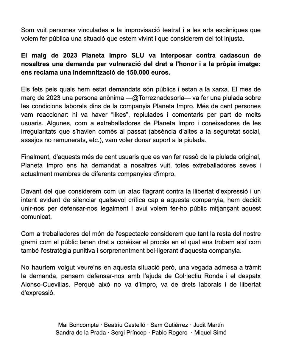 Som 8 Demandades tweet media