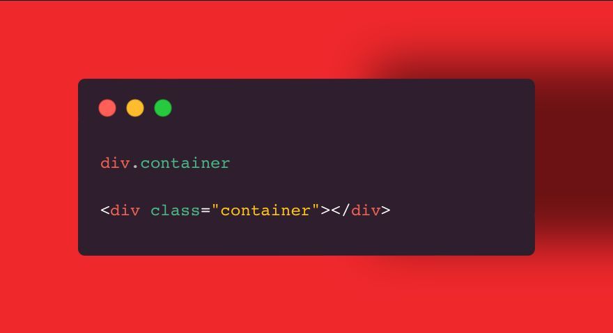 _nmill's tweet photo. A sweet VSCode HTML shortcut.

Just type your element name followed by the name of the class. Saves too much time https://t.co/WAAki07kHC