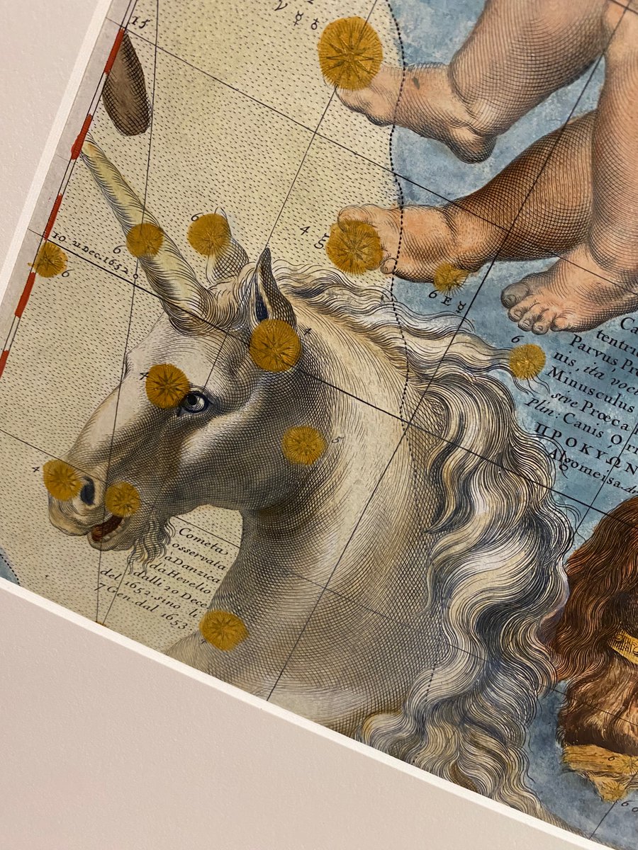 Today’s pairing of @UofOklahoma events with @OU_Libraries objects: #unicorn cupcake from Student Library Assistant celebration in #SpecColls & Coronelli globe gore with #unicorn (#HistSci Collections) repository.ou.edu/uuid/8f7fc7d5-…