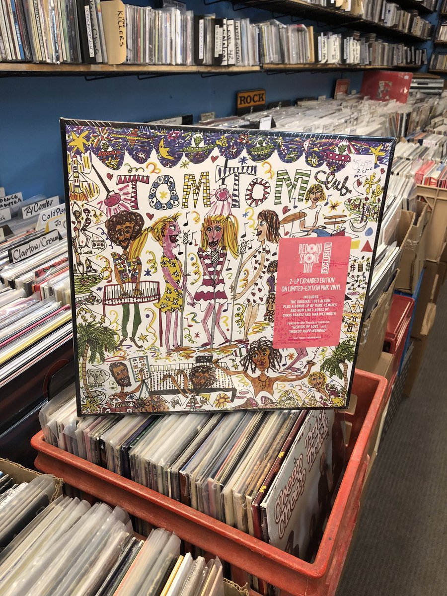 #tomtomclub mint condition original #vinyl pressing $24.95 and new sealed expanded 2 Lp version. Choice!