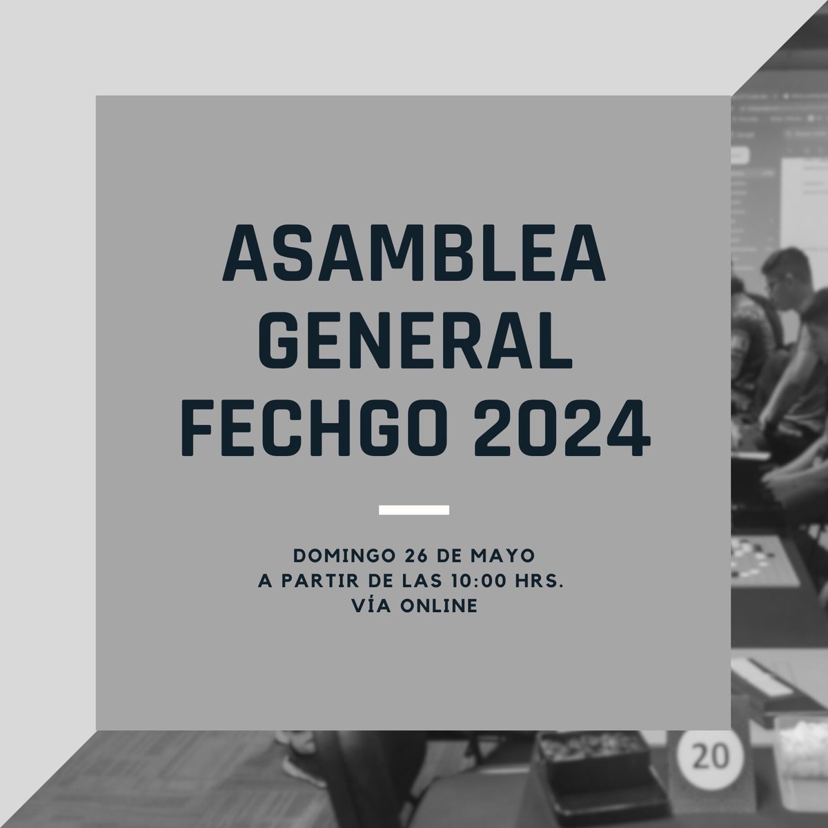 fechgo's tweet image. Postergación de la Asamblea General para el 26 de mayo

Favor leer la noticia en donde se especifica qué se discutirá, y pueden inscribirse para participar, postularse a cargos y proponer ideas.

igochile.cl/igochile2/asam…
