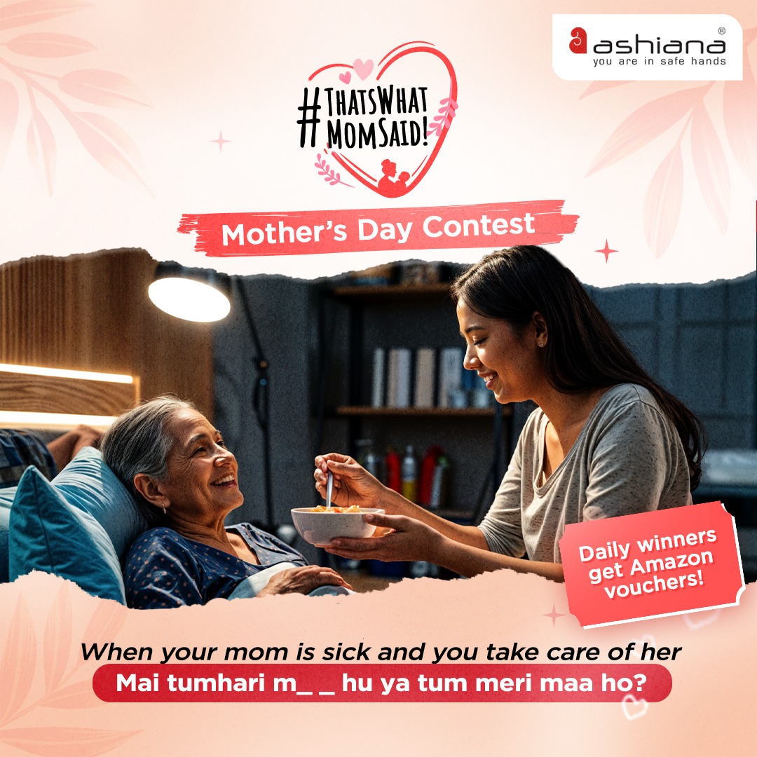 This #MothersDay, complete these classic mom lines for a chance to win Amazon vouchers! Here’s how to participate: - Comment your answer - Follow Ashiana Housing - Share this post or tag 3 of your friends to invite them to participate too Contest ends on 11th May, 2024!